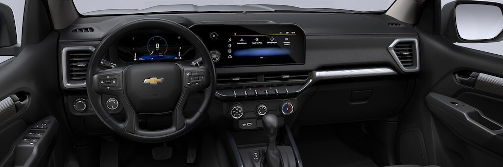 Tecnologia e Conectividade MyLink de 11" e projeção de celular sem fio com a nova picape S10 Cabine Dupla WT da Chevrolet